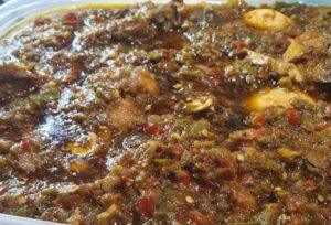 Ayamase (Ofada Sauce)