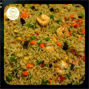 Half Tray of Fried Rice