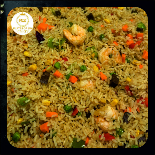 Half Tray of Fried Rice