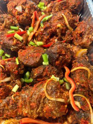 Sauced whiting fish Sauced whiting fish